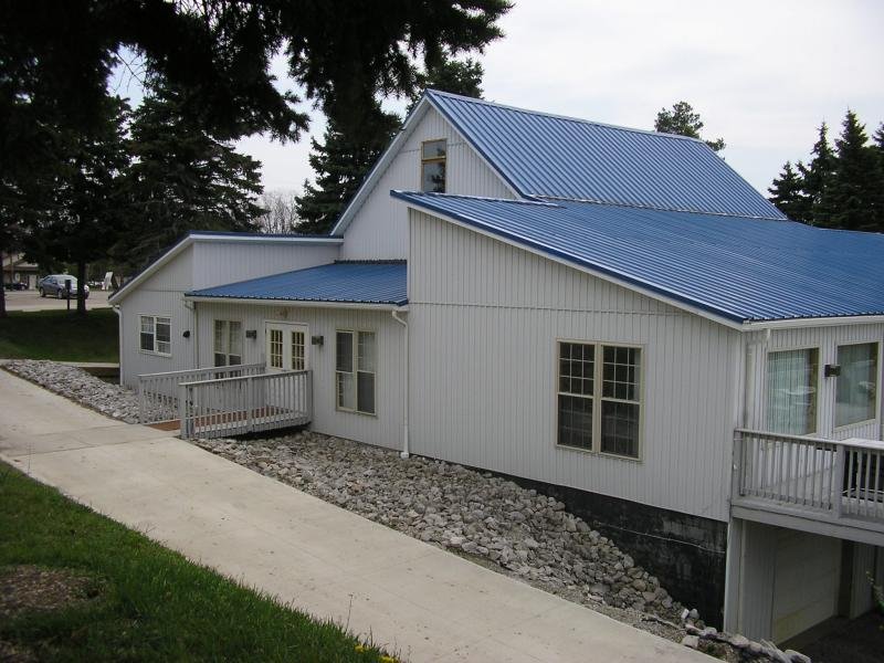 Side Entrance to the Lodge 